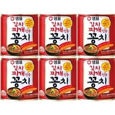 샘표 김치찌개용 꽁치 280g x 6개