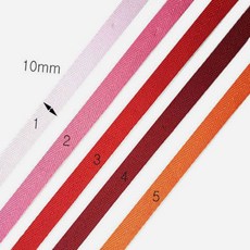 [청라핸즈] 고밀도 헤링본 면 테이프 끈 10mm(15-098), 1.핑크, 1개
