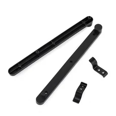 숨겨진 10-18kg 베어링 용량 가구 포켓 도어 슬라이딩 시스템 캐비닛 서랍 슬라이드, 1개, 01 black