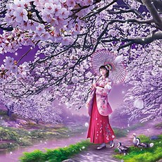 사쿠라의 조각퍼즐 PL1304 바람 직소 1000피스 19363PC 1(EA), 1개