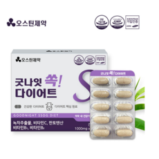 오스틴제약 굿나잇 쏙! 다이어트(1000ml x 60정), 120개