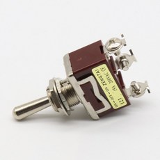 실버 접점 3나사 순간 토글 스위치 (ON) 스프링 리턴