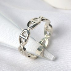 오로프 자체제작 순은 S925 더블디 유광 무광 가드링 실버 데일리 커플 반지 7호~23호