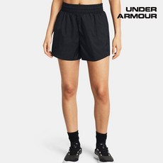 언더아머 여성 UA 배니시 크링클 롱 쇼츠 1385952-001 251840