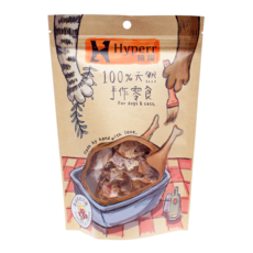 Hyperr 超躍 天然手作 犬貓零食, 80g, 1個, 蔓越莓起司雞