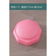 강 건너기 돌 균형 감각 유치원 체력 훈련 장비 어린이 집 야외 장난감, C. 핑크 1개 27.5x12cm, 1개
