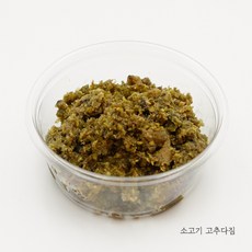 매운 소고기 고추다짐 별보리맛보리, 1개, 150g