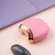 嬰兒電動指甲刀USB充電兒童指甲剪磨甲器防飛濺家用指甲鉗搓甲器, 粉色, 一個