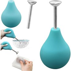 습식 펠팅 도구용 볼 스프링클러 용품용 브레이저 탈착식 울 도구 키트용 실리콘 노즐 바늘 도구녹색