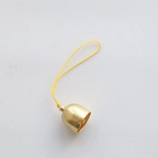 미니 금속 벨 풍경 종소리 장식품 휴일 장식용 작은, 1. Yellow