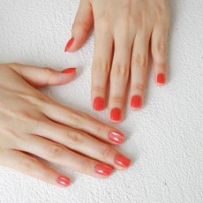 핑거힐 핑거프레스 네일팁 글로우 XS, 1개, 06.베리레드