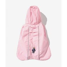 국내매장제품 예일 강아지옷 예일 애완의류 엠브로이더리 댄 도기 레인코트 핑크 323662