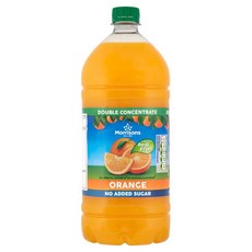 영국 모리슨 Morrisons Orange Double Squash 노슈가 오렌지 더블 농축 스쿼시 주스, 4개, 1.5L