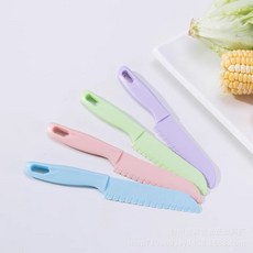 무독성 어린이 안전칼 유아 칼 아동 소꿉놀이 아동칼, 라이트블루, 1개