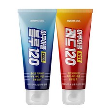 아쿠아쿨 블루 젤 120ml + 레드 젤 120ml 세트 상품, 1개
