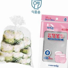 김장봉투 2매 질긴비닐 10포기용 마미손 중55x80, 1