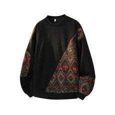 拼接運動衛衣外套 加肥大碼寬鬆百搭青少年上衣