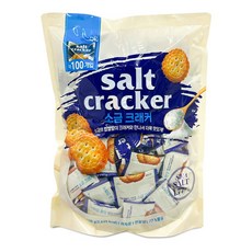 소금 크래커 500g 대용량 크래커 간식, 1개