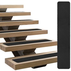 樓梯防滑貼, 經典黑, 15個