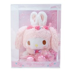 小花花日本精品 My Melody 綿羊芭蕾系列 3入組 粉色 絨毛 大布偶 娃娃 裝飾 吊偶布偶 50146604, 1個
