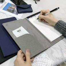 메모지홀더 클레이 바인더 A5, Mini-오렌지