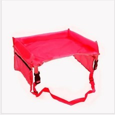 카시트 트레이 보드 휴대용 방수 보관 데스크탑 패널 거치대 인클로저, 레드, 1개