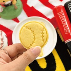 야구공 야구배트 스포츠 야구 쿠키틀 쿠키커터 쿠키몰드 베이킹, 1개, GM0227 야구공