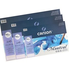 돈스텔 크로키북 몽발 수채화용지 B5 20매