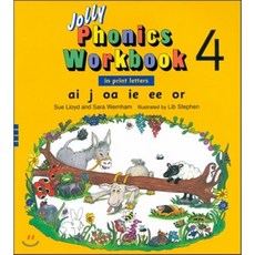 Jolly Phonics Workbook 4 (in print letters) : 정자체 (in print letters), Jolly Learning