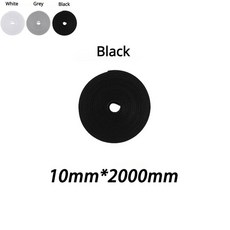 자체 부착형 관리용 케이블 나일론 재사용 스트랩 범용 가능한 2M 정리기 와이어 루프 10, Bla, 1Pcs