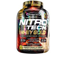 Muscletech Health 乳清高蛋白粉, French Vanilla Cream, 2.47kg, 1罐