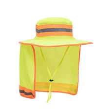 야외 작업용 반사판 햇빛 가리개 모자