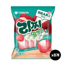오리온 리찌알맹이 쉐어팩, 36g, 48개