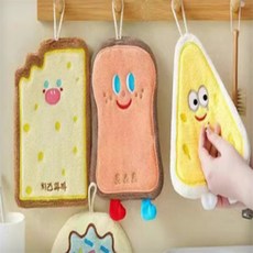 무디 음식 모양 핸드타올 핸드타올수건, 케이크