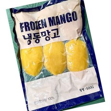 랜시푸드 냉동망고 500g 다이스 과일 스무디 아이스, 1개