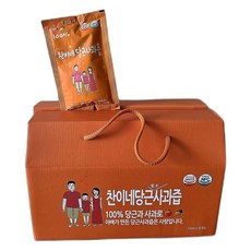 자연 그대로의 맛 신선한 사과즙 풍부한 영양 감미로운 맛 100ml 30포 1개, 30개