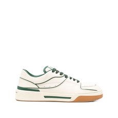 돌체앤가바나 중고 뉴 로마 레더 스니커즈