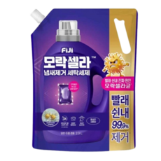 피지 모락셀라 냄새제거 뽀송한 코튼향 세탁세제 리필, 2.3L, 1개입, 1개