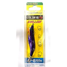 야무지다 가오리에기 1.8 주꾸미 갑오징어 호래기 낚지 미니에기, 1개, 4.9g, 16-레이저퍼플