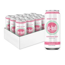하이볼 에너지 수박 민트 스파클링 에너지 water 473 Hiball Clean Energy Drink - Watermelon Mint - Zero Sugar Zero Cal, 수박민트