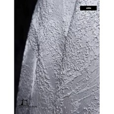 패브릭원단 가을과 겨울 의류 섬유로 만든 추상 불규칙한 입체 곡물 패턴 자카드 질감 직물, white, 1개