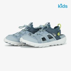 [백화점] 노스페이스키즈 키즈 익스플로어 캠프 샨달 NS82S86T BLUE 유아샌들 키즈 찍찍이 운동샌들 편한 착용감 여름신발