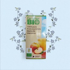[까르푸] carrefour 신선한 사과주스 BIO 2set, 1L