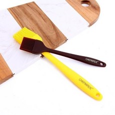 學廚WK9155一體式矽膠刷 適用於吐司模、漢堡模、蛋糕模等烘焙模具 耐高溫且易清洗, 1支