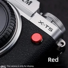 후지 XT1 X-T2 T3 T4 T5 H1 GFX50S 카메라 액세서리 메탈 플래시 PC 싱크 터미널 캡 먼지 커버, 01 red