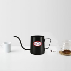 (홈아트) 저그형(테프론)드립포트350ml-블랙, 1개