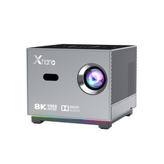 ANYOU 프로젝터 8K 디코딩 가정용 초고화질 홈시네마 스마트 빔프로젝터 안드로이드 내장 WiFi6 미러링, X3-T972
