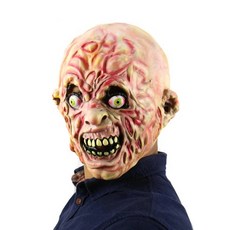 스윗리빙 좀비머슬 할로윈파티 마스크, 혼합 색상, 1개