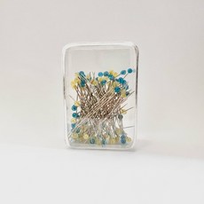 手作家園 極細軟針 日本製0.4mm 耐熱 珠針 拼布縫紉好幫手, 80支入, 1個