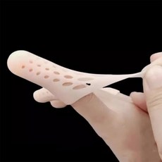 대박수미마켓사무용 실리콘 통풍 손가락 골무 보호 스킨1p, 1개